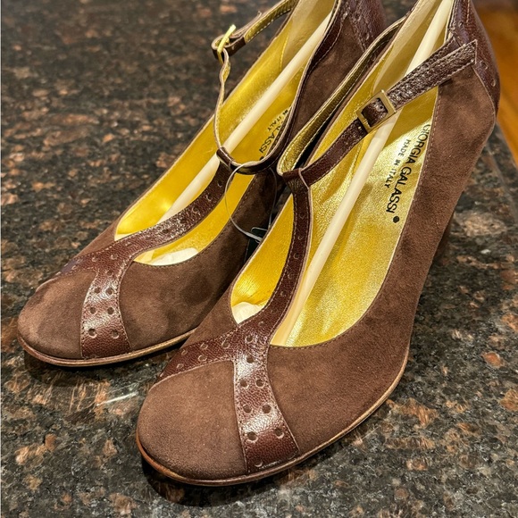 🆕🌿GIORGIO GALASSI SUEDE PUMPS🌿 - Picture 5 of 14